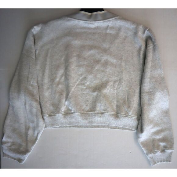 PINK Victoria's Secret Women's Sz XL Gray Heather Premium Fleece V-Neck Pullover - Picture 10 of 10